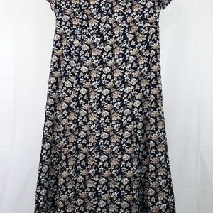 Croft & Barrow floral print maxi dress size 6